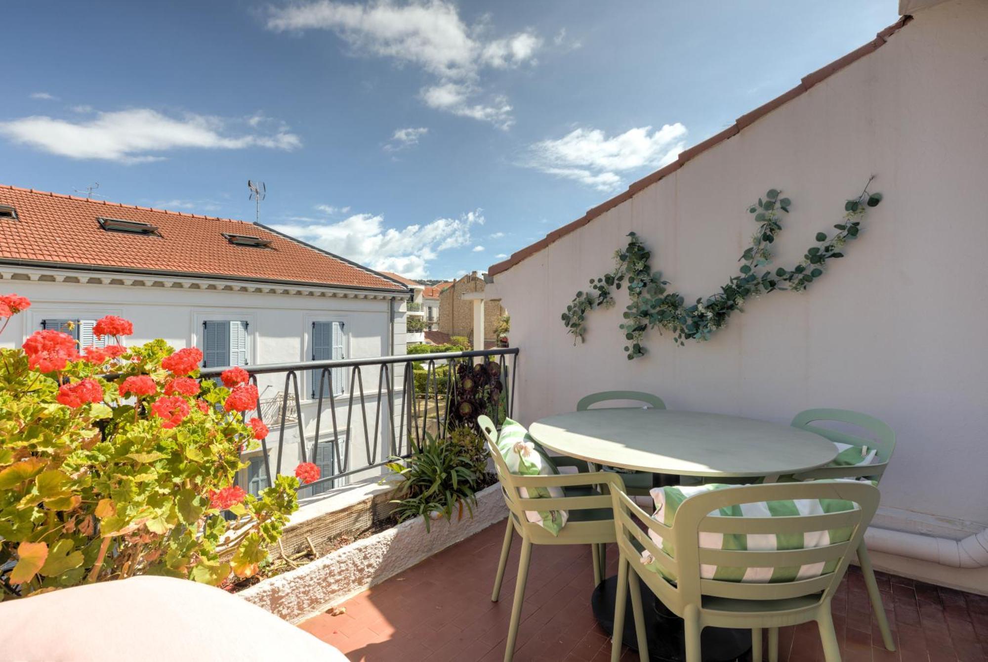 קאן Alma Florian Apartment 4 People With Terrace מראה חיצוני תמונה